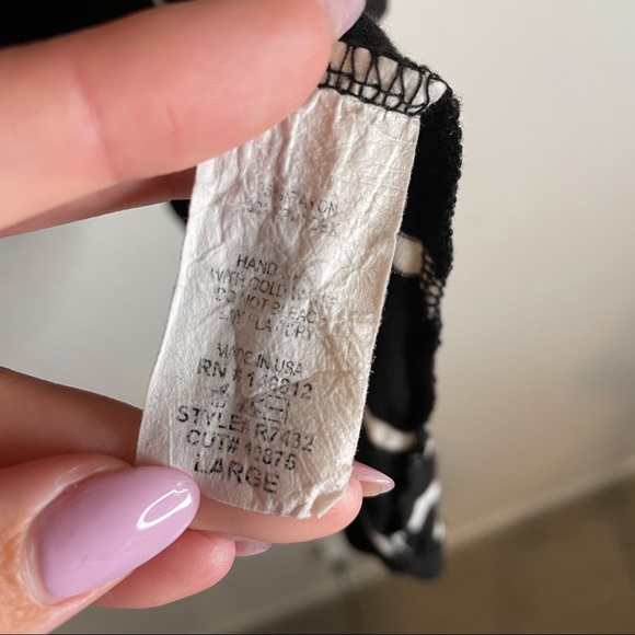 Black & White Striped Short Sleeve T-shirt Dress - Picture 6 of 10